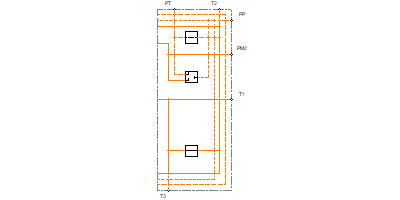 RS220-U01G Outlet section without internal pilot oil supply function